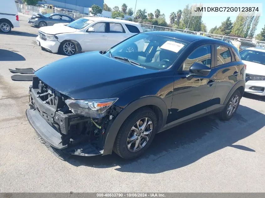 JM1DKBC72G0123874 2016 Mazda Cx-3 Touring