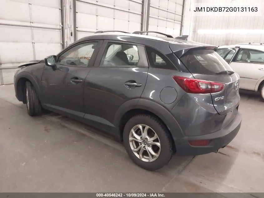 JM1DKDB72G0131163 2016 Mazda Cx-3 Sport