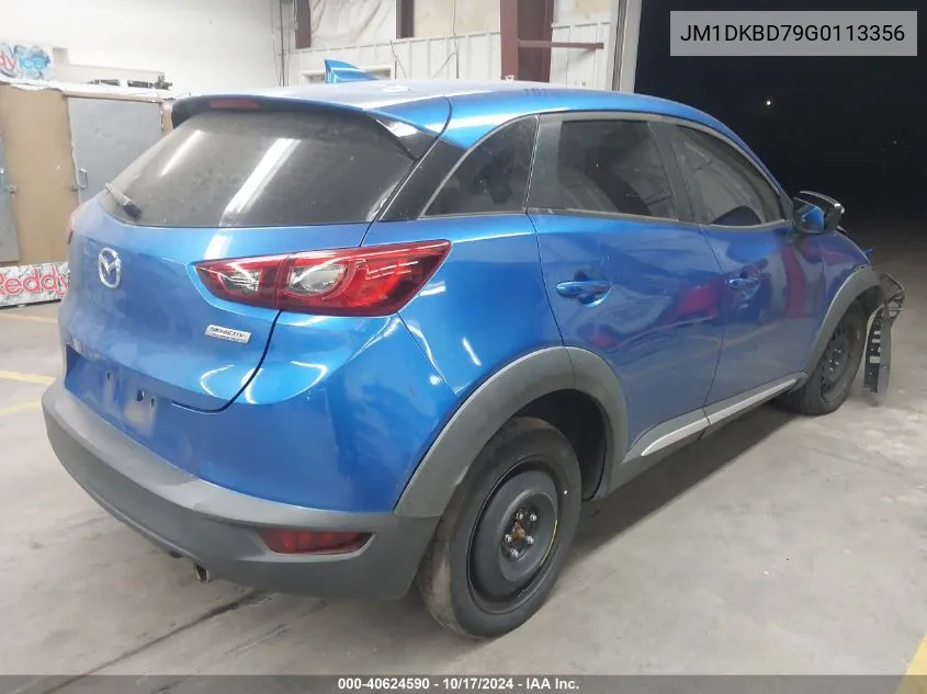 JM1DKBD79G0113356 2016 Mazda Cx-3 Grand Touring