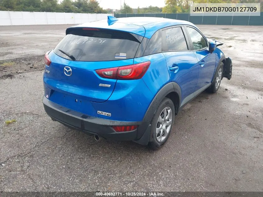 2016 Mazda Cx-3 Sport VIN: JM1DKDB70G0127709 Lot: 40692771