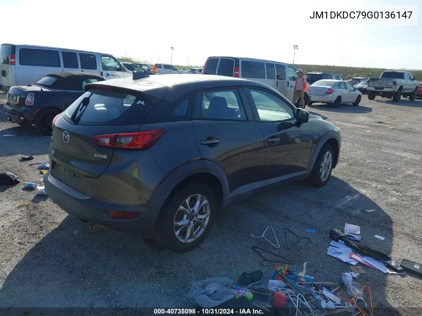 2016 Mazda Cx-3 Touring VIN: JM1DKDC79G0136147 Lot: 40735098