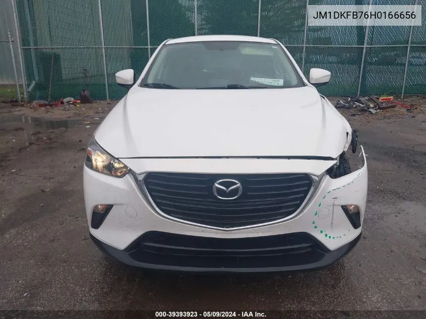 2017 Mazda Cx-3 Sport VIN: JM1DKFB76H0166656 Lot: 39393923