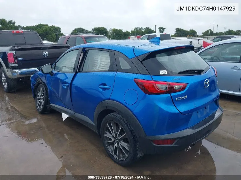 JM1DKDC74H0147929 2017 Mazda Cx-3 Touring