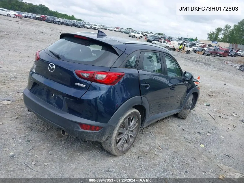 JM1DKFC73H0172803 2017 Mazda Cx-3 Touring