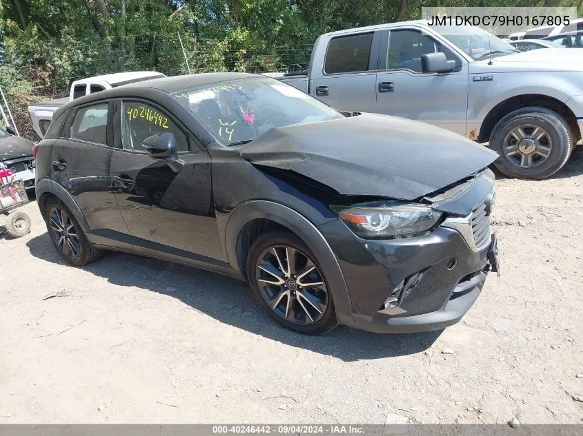 JM1DKDC79H0167805 2017 Mazda Cx-3 Touring