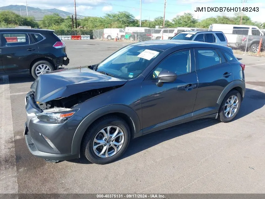 JM1DKDB76H0148243 2017 Mazda Cx-3 Sport