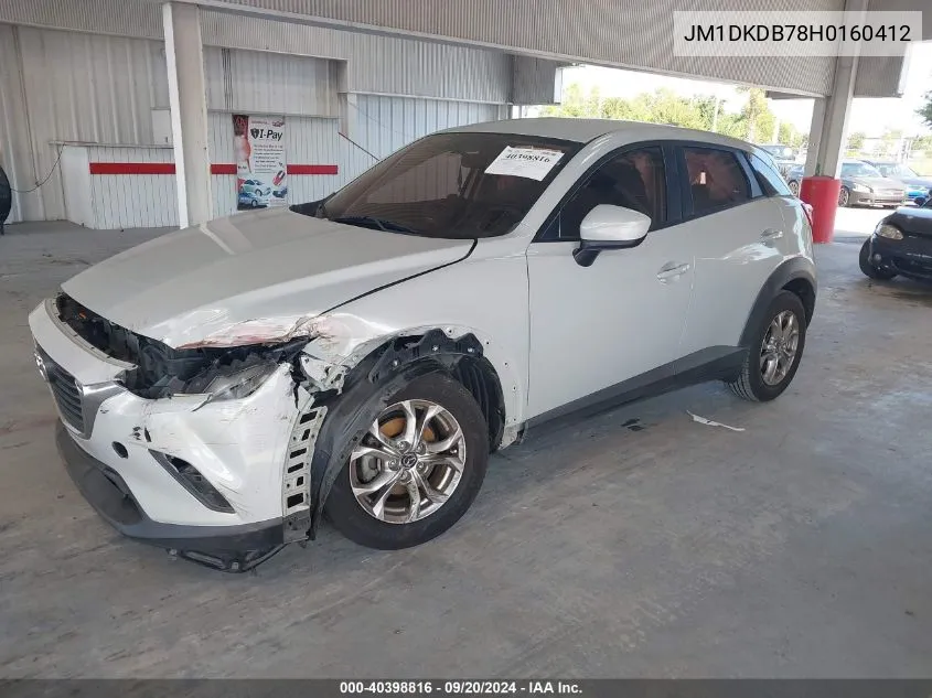 JM1DKDB78H0160412 2017 Mazda Cx-3 Sport