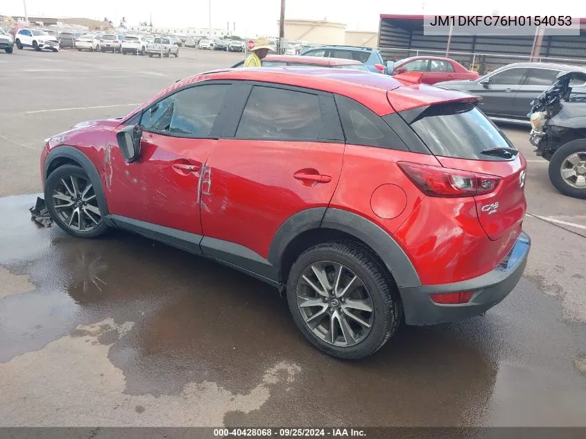 JM1DKFC76H0154053 2017 Mazda Cx-3 Touring