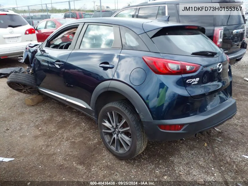 JM1DKFD73H0155367 2017 Mazda Cx-3 Grand Touring