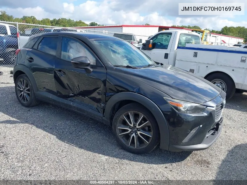 2017 Mazda Cx-3 Touring VIN: JM1DKFC70H0169745 Lot: 40504297