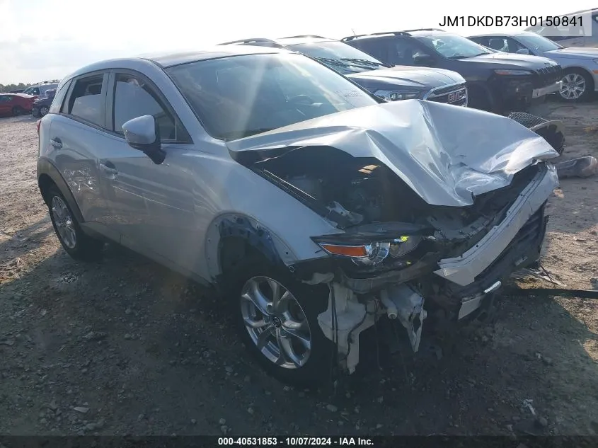 JM1DKDB73H0150841 2017 Mazda Cx-3 Sport