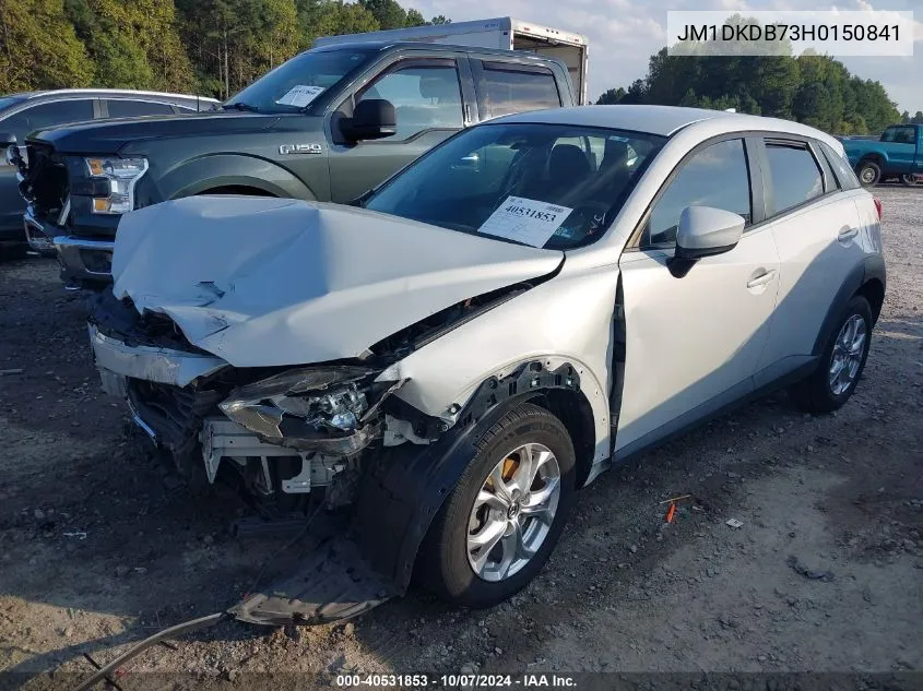 JM1DKDB73H0150841 2017 Mazda Cx-3 Sport