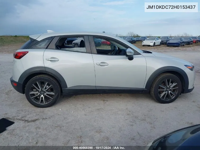 JM1DKDC72H0153437 2017 Mazda Cx-3 Touring