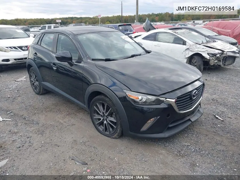 2017 Mazda Cx-3 Touring VIN: JM1DKFC72H0169584 Lot: 40593985