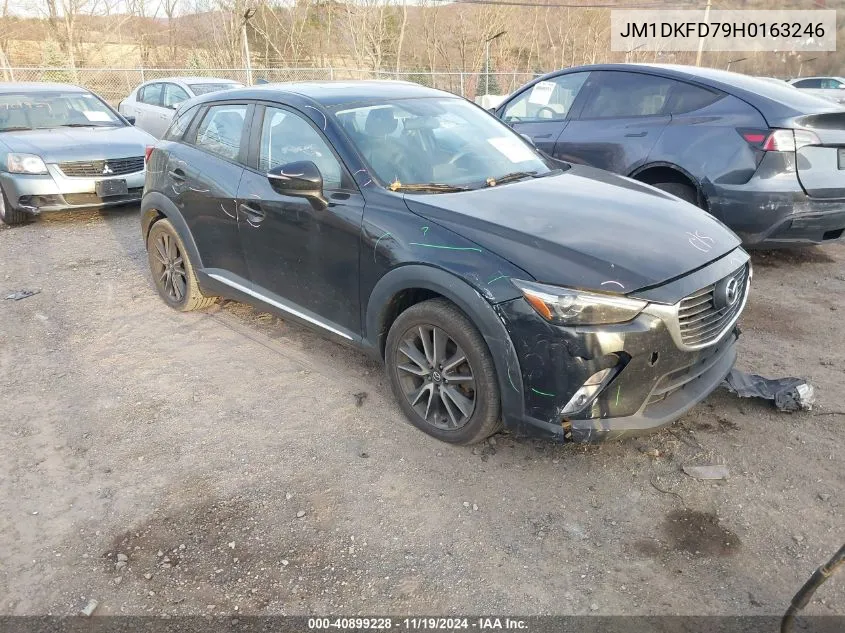 2017 Mazda Cx-3 Grand Touring VIN: JM1DKFD79H0163246 Lot: 40899228