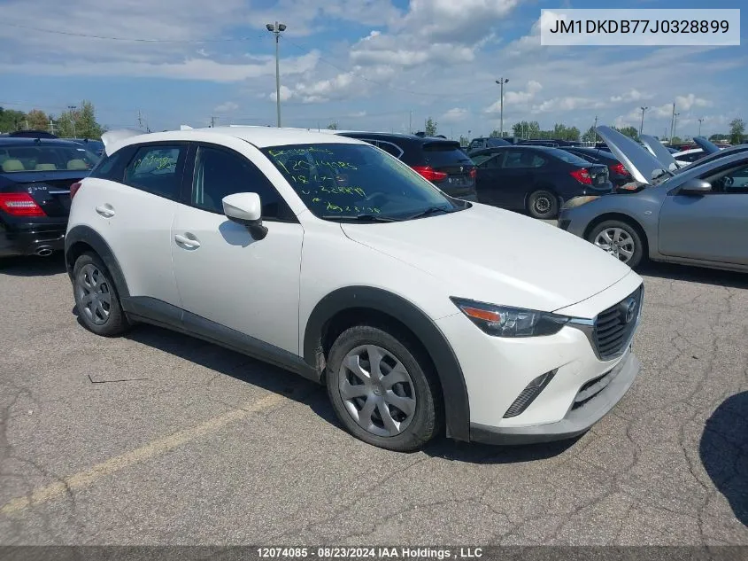 JM1DKDB77J0328899 2018 Mazda Cx-3