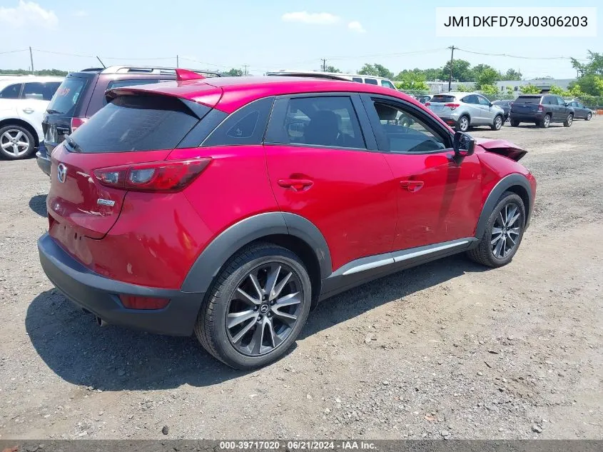 JM1DKFD79J0306203 2018 Mazda Cx-3 Grand Touring