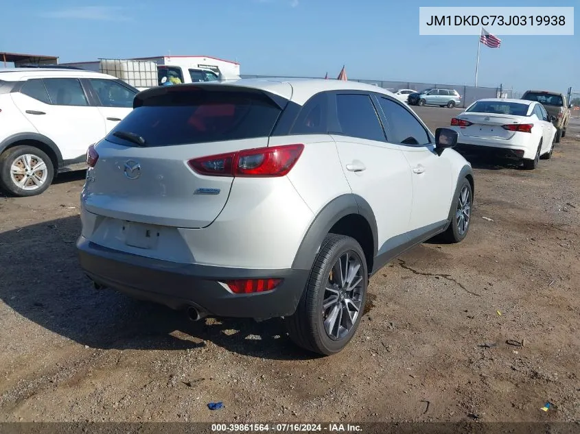 2018 Mazda Cx-3 Touring VIN: JM1DKDC73J0319938 Lot: 39861564