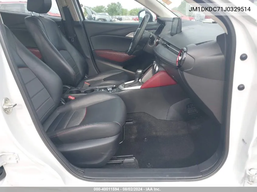 JM1DKDC71J0329514 2018 Mazda Cx-3 Touring