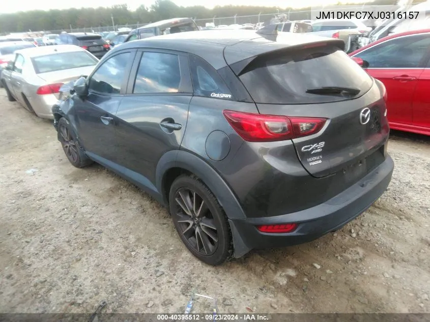 JM1DKFC7XJ0316157 2018 Mazda Cx-3 Touring