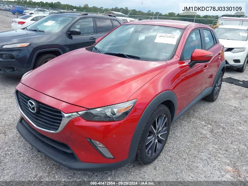 JM1DKDC78J0330109 2018 Mazda Cx-3 Touring