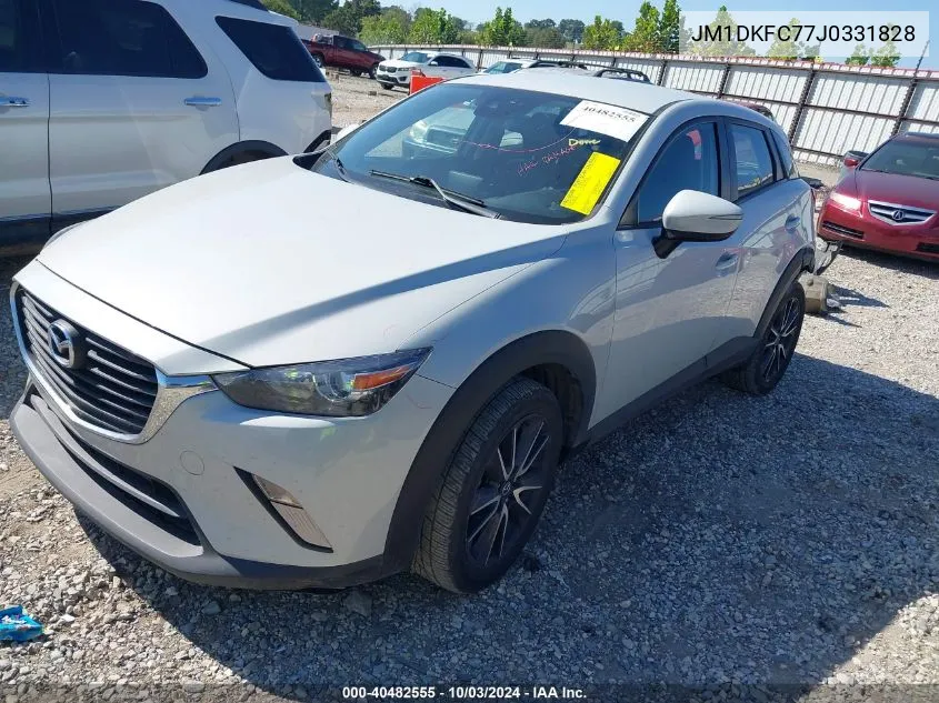 JM1DKFC77J0331828 2018 Mazda Cx-3 Touring