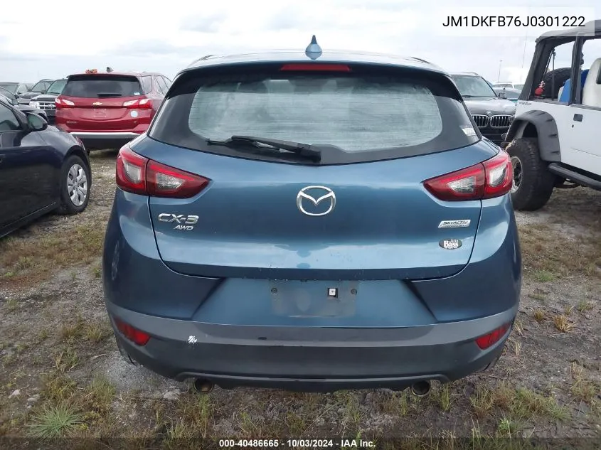 2018 Mazda Cx-3 Sport VIN: JM1DKFB76J0301222 Lot: 40486665