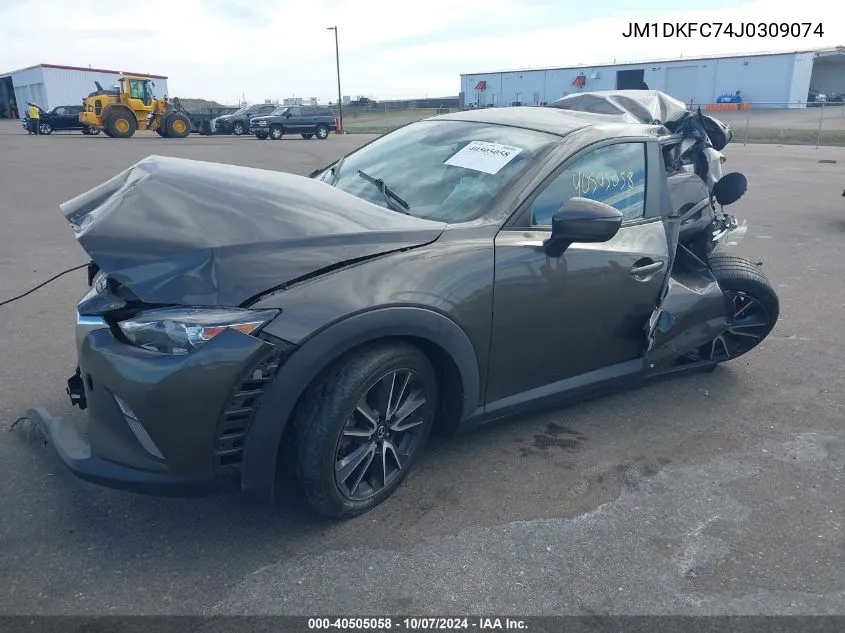 JM1DKFC74J0309074 2018 Mazda Cx-3 Touring