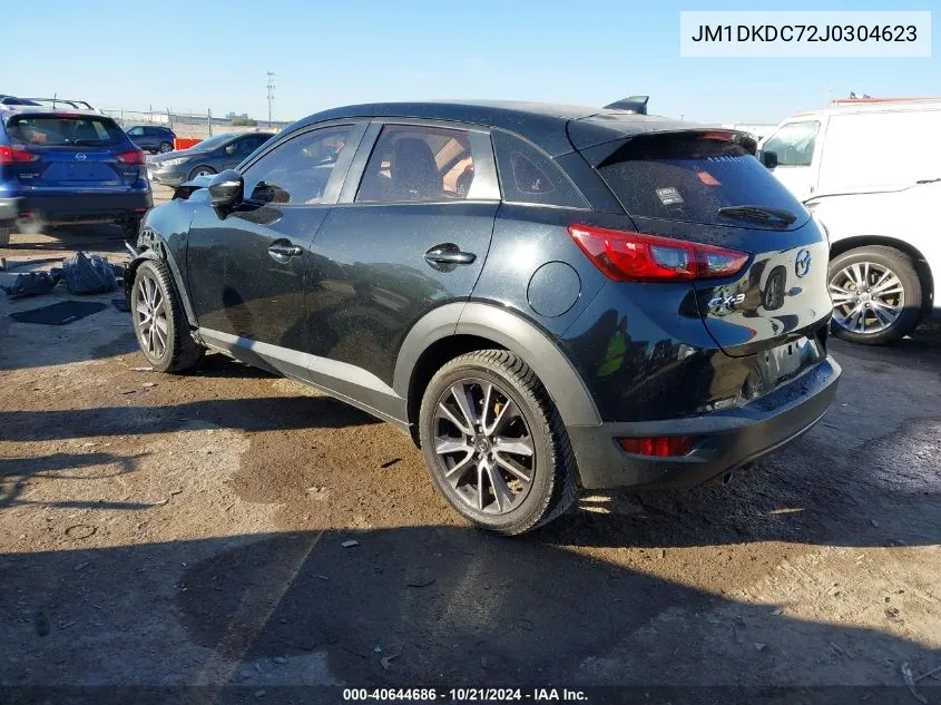 2018 Mazda Cx-3 Touring VIN: JM1DKDC72J0304623 Lot: 40644686