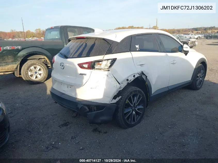 2018 Mazda Cx-3 Touring VIN: JM1DKFC72J1306202 Lot: 40714127