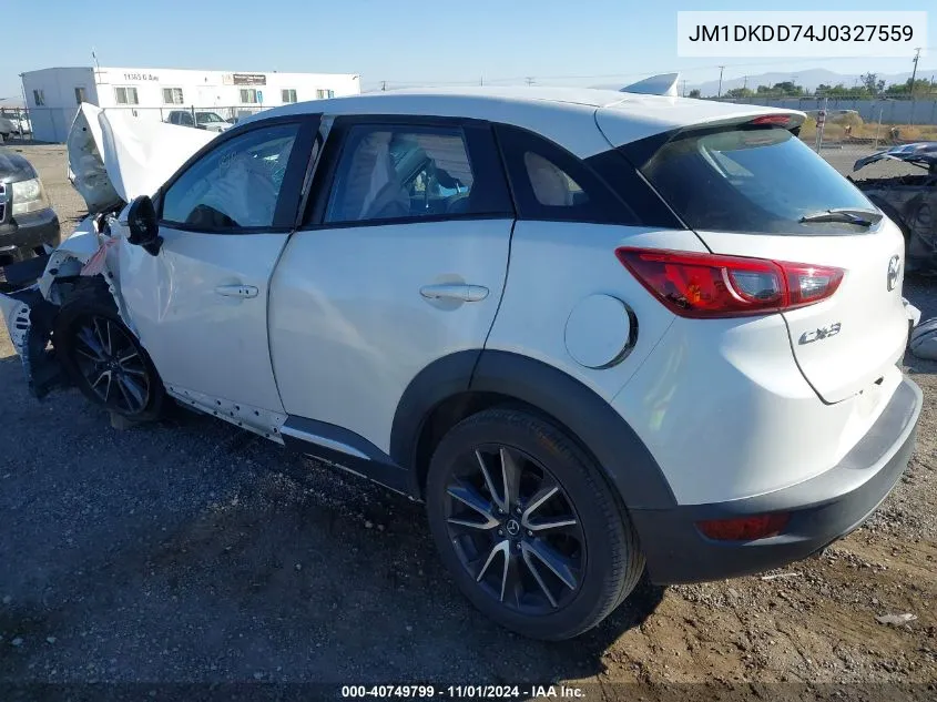 2018 Mazda Cx-3 Grand Touring VIN: JM1DKDD74J0327559 Lot: 40749799