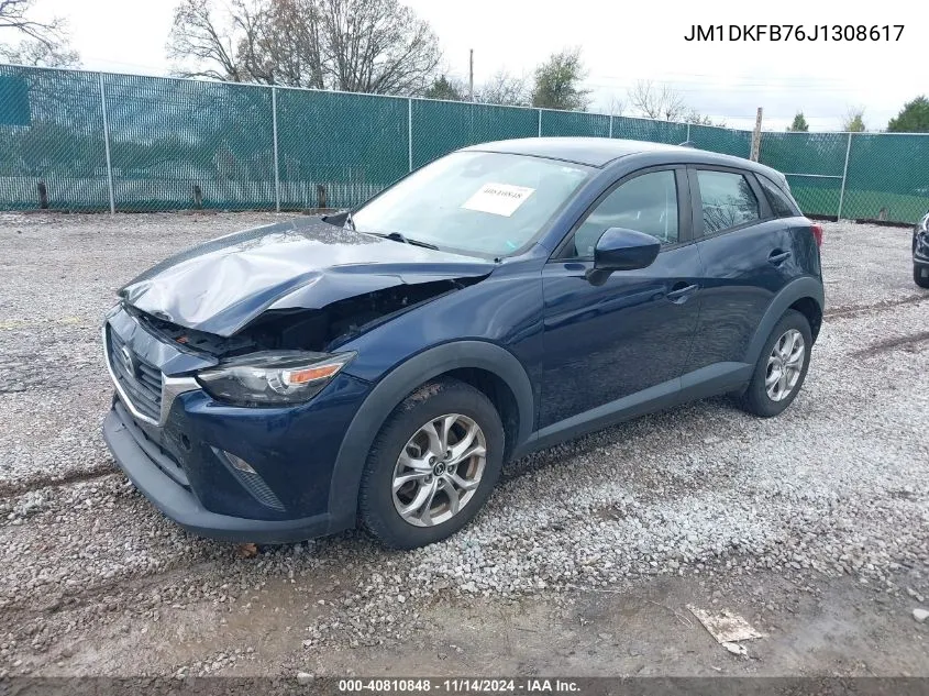 2018 Mazda Cx-3 Sport VIN: JM1DKFB76J1308617 Lot: 40810848