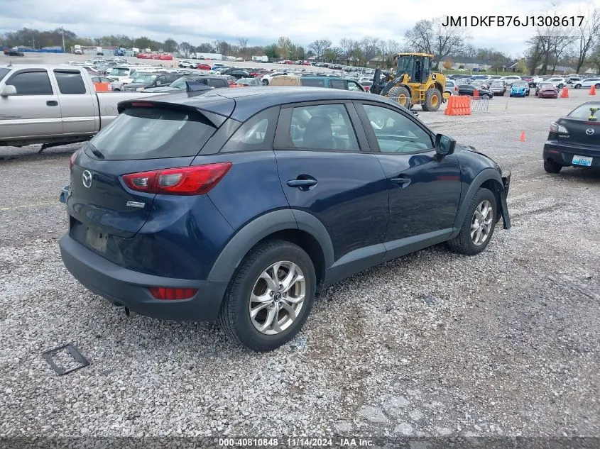 2018 Mazda Cx-3 Sport VIN: JM1DKFB76J1308617 Lot: 40810848