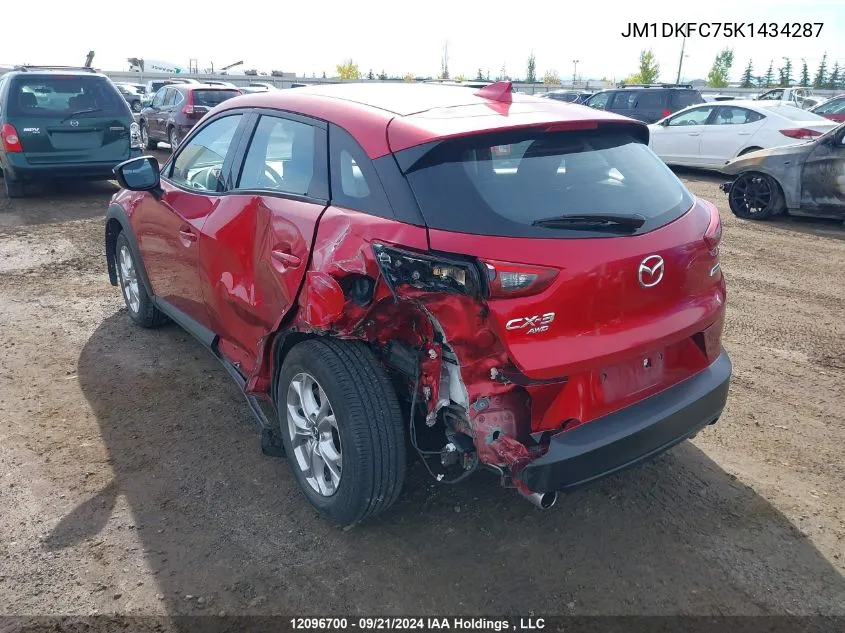 JM1DKFC75K1434287 2019 Mazda Cx-3