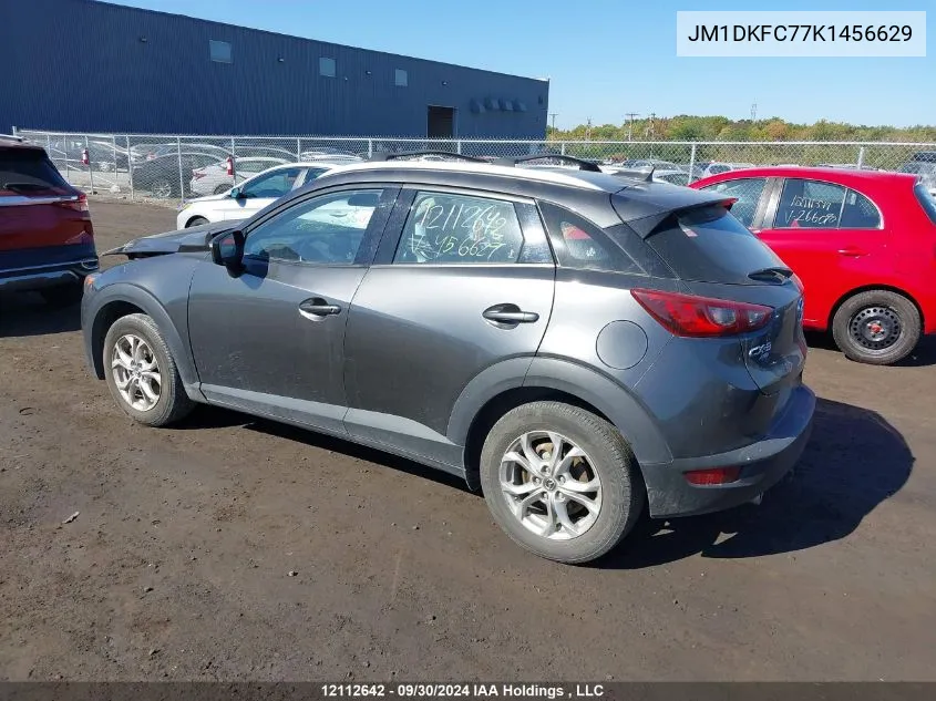 2019 Mazda Cx-3 VIN: JM1DKFC77K1456629 Lot: 12112642