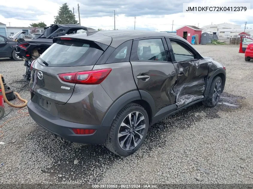 JM1DKFC72K0412379 2019 Mazda Cx-3 Touring