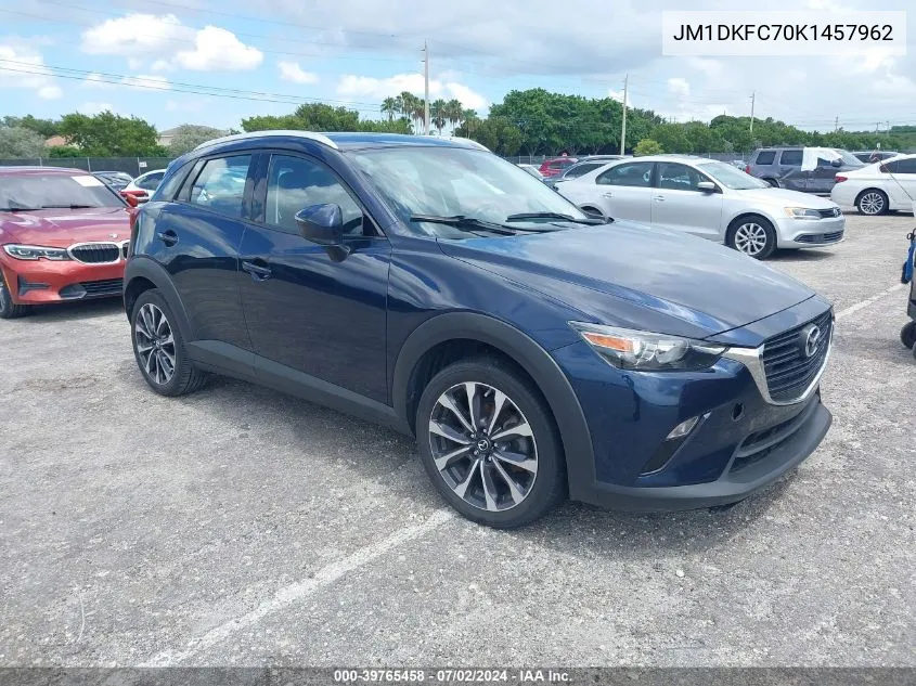 2019 Mazda Cx-3 Touring VIN: JM1DKFC70K1457962 Lot: 39765458