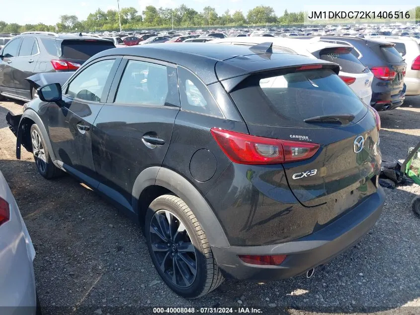 JM1DKDC72K1406516 2019 Mazda Cx-3 Touring