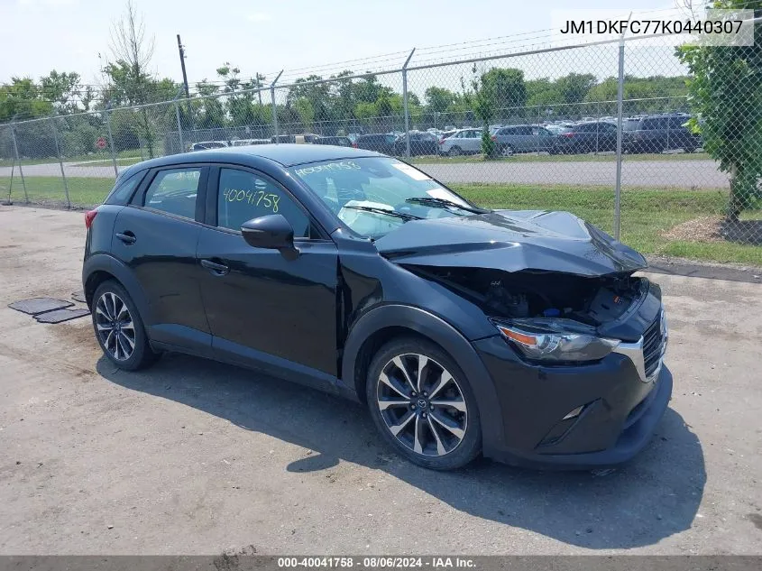 JM1DKFC77K0440307 2019 Mazda Cx-3 Touring