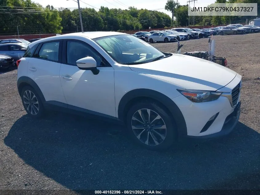 2019 Mazda Cx-3 Touring VIN: JM1DKFC79K0437327 Lot: 40152396