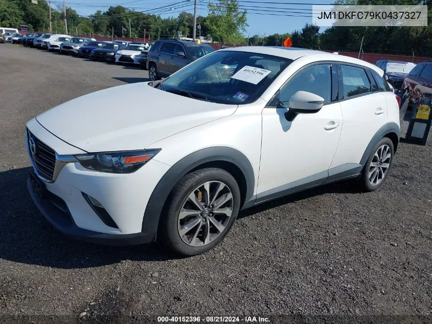 2019 Mazda Cx-3 Touring VIN: JM1DKFC79K0437327 Lot: 40152396