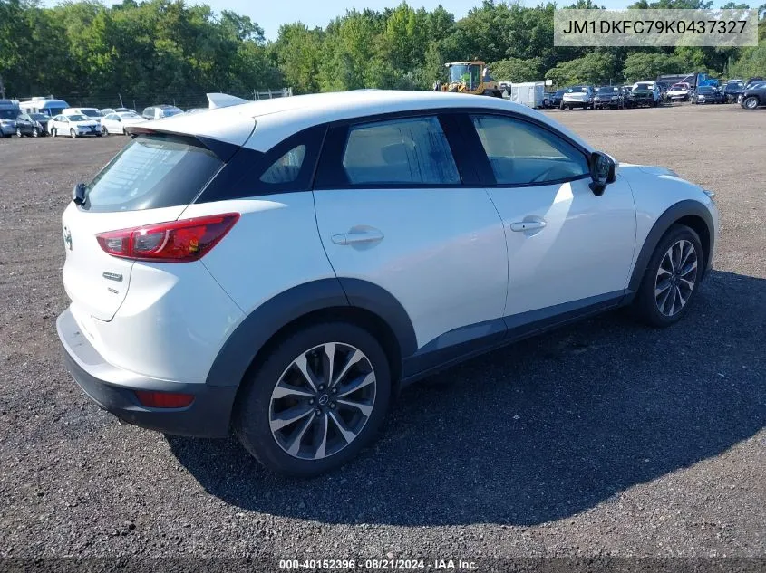 2019 Mazda Cx-3 Touring VIN: JM1DKFC79K0437327 Lot: 40152396