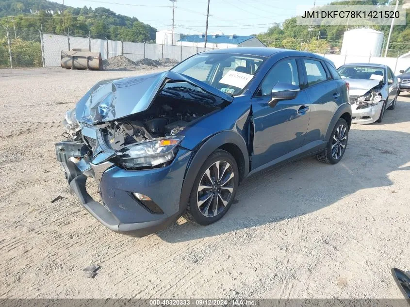 JM1DKFC78K1421520 2019 Mazda Cx-3 Touring