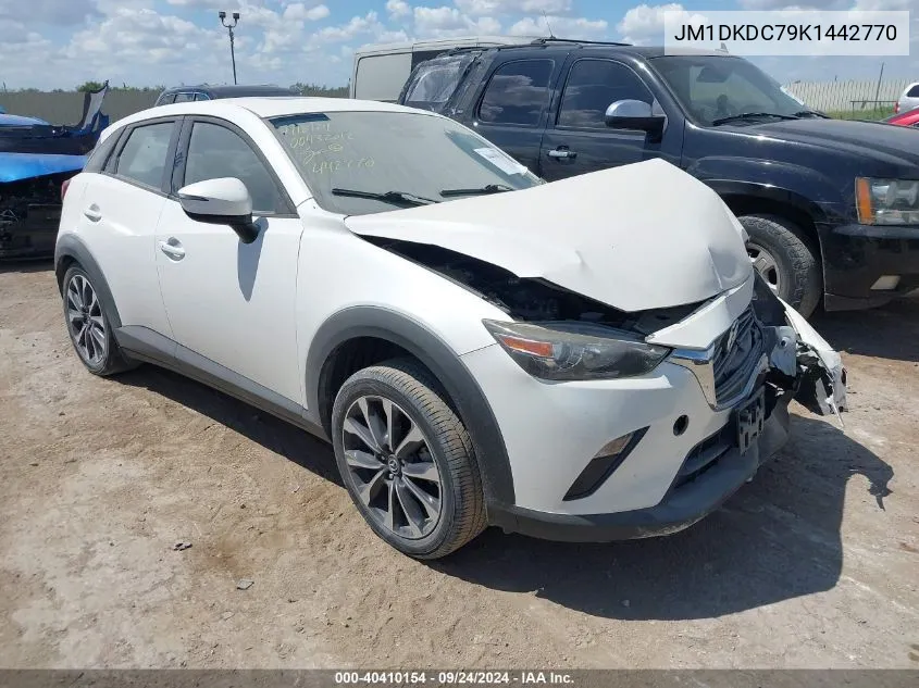 2019 Mazda Cx-3 Touring VIN: JM1DKDC79K1442770 Lot: 40410154