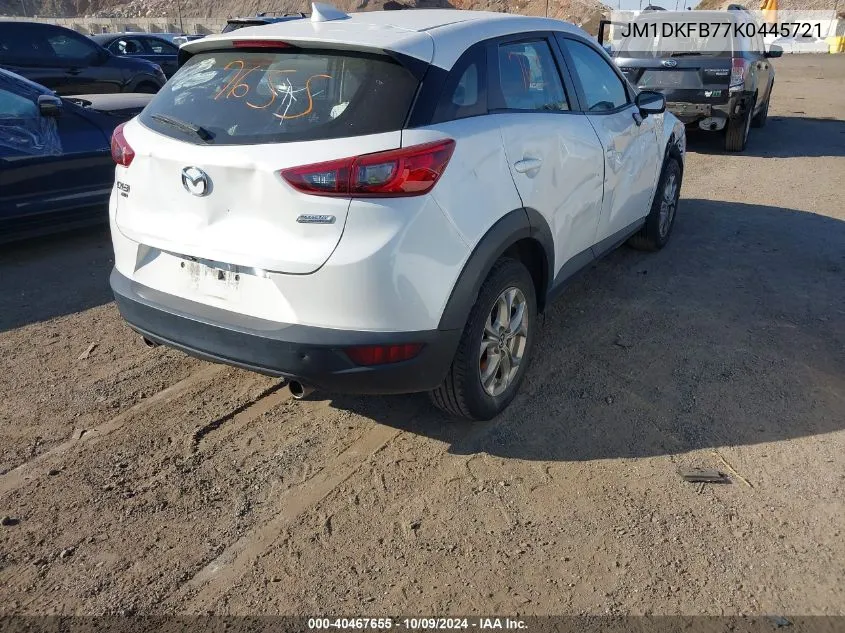 JM1DKFB77K0445721 2019 Mazda Cx-3 Sport