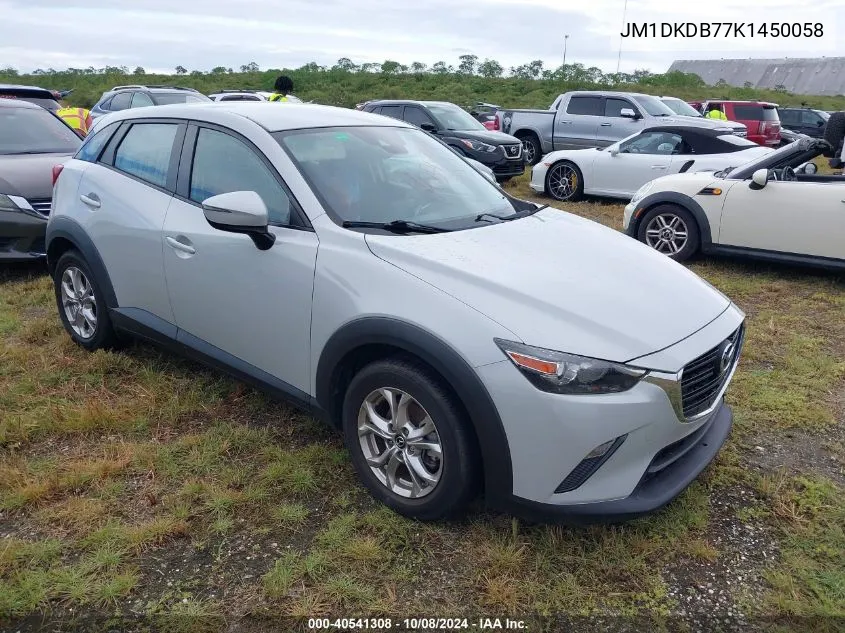 JM1DKDB77K1450058 2019 Mazda Cx-3 Sport