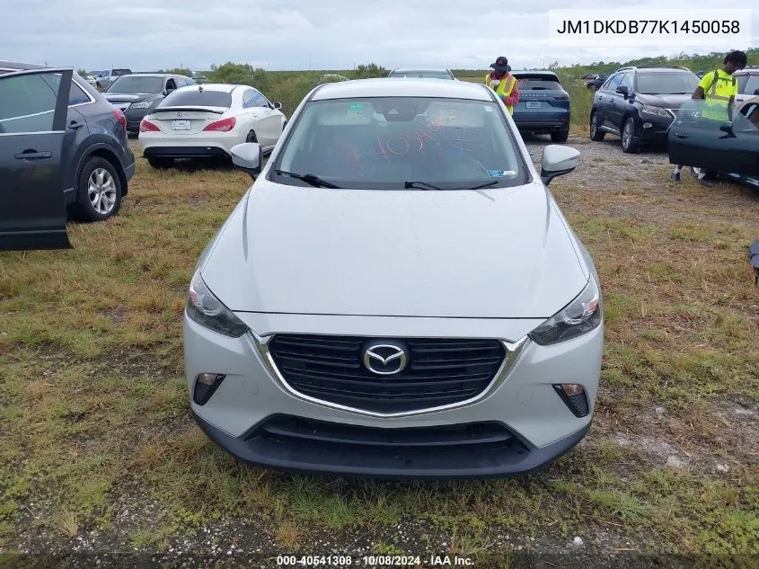 2019 Mazda Cx-3 Sport VIN: JM1DKDB77K1450058 Lot: 40541308