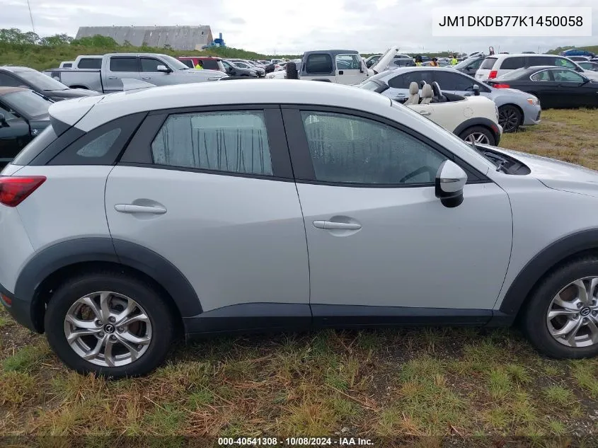 JM1DKDB77K1450058 2019 Mazda Cx-3 Sport