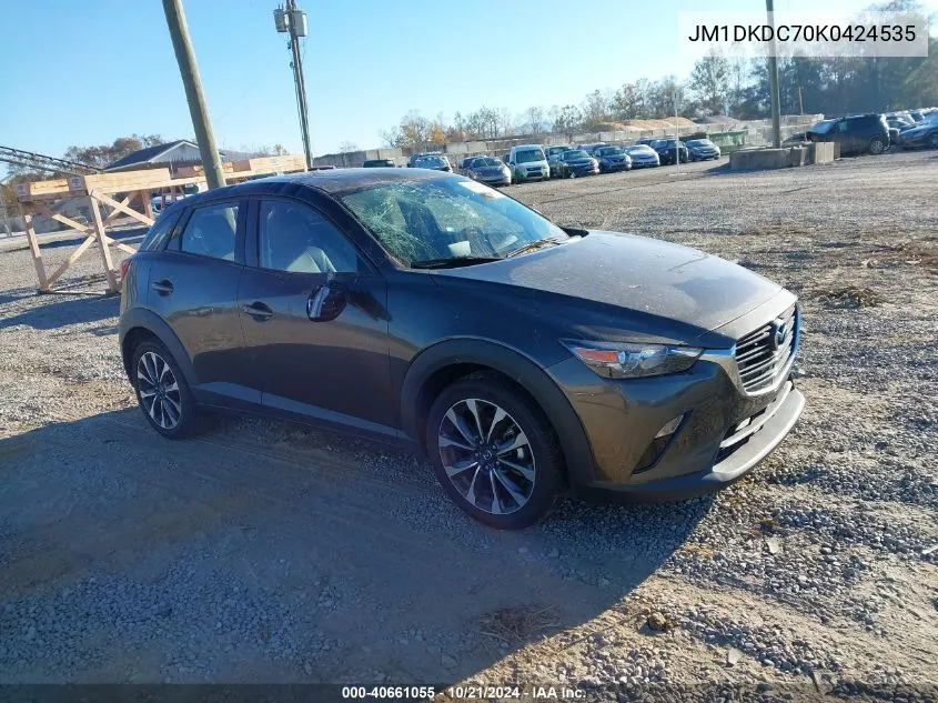 2019 Mazda Cx-3 Touring VIN: JM1DKDC70K0424535 Lot: 40661055