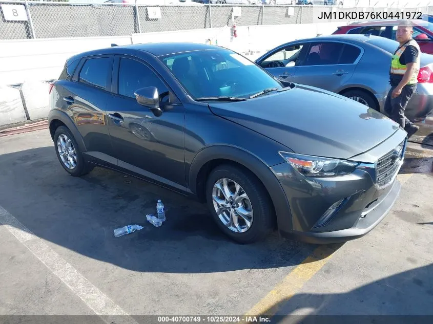 2019 Mazda Cx-3 Sport VIN: JM1DKDB76K0441972 Lot: 40700749